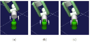 Figure 2-2 Example of grasp motion planning results